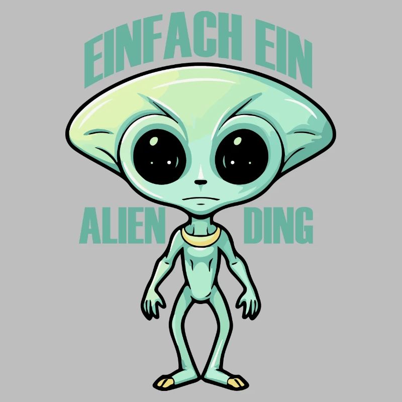Einfach ein Alien Ding, Humor, Spaß, Fun, Aliens,