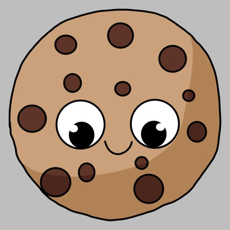 Cookie cookie with face
