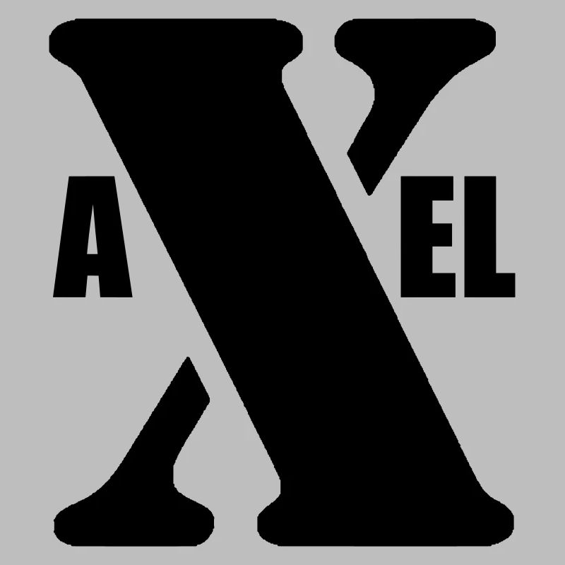 Axel – Conception du Prénom | Typographie minimale