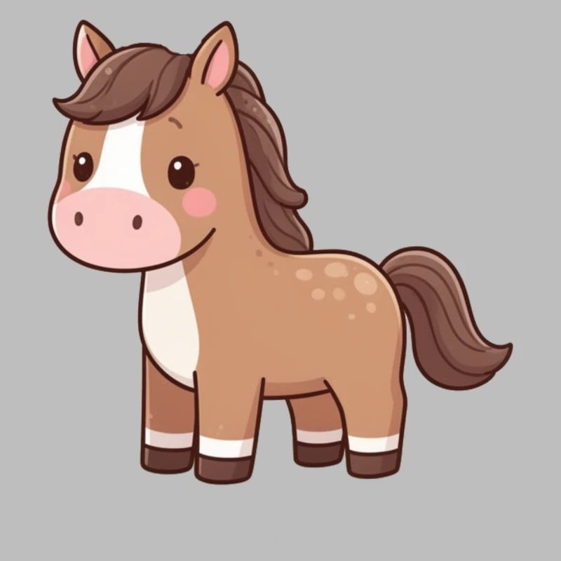 Cavalier cadeau de cheval Cheval mignon