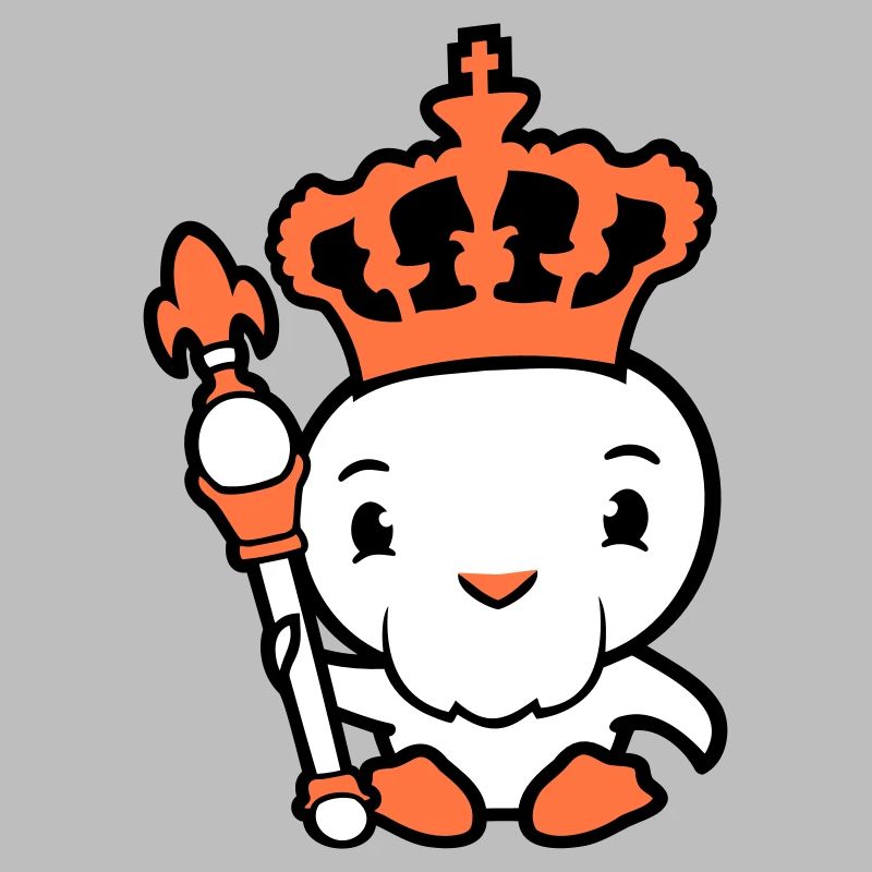 Bird King Crown Ruler Beard Old Kingdom