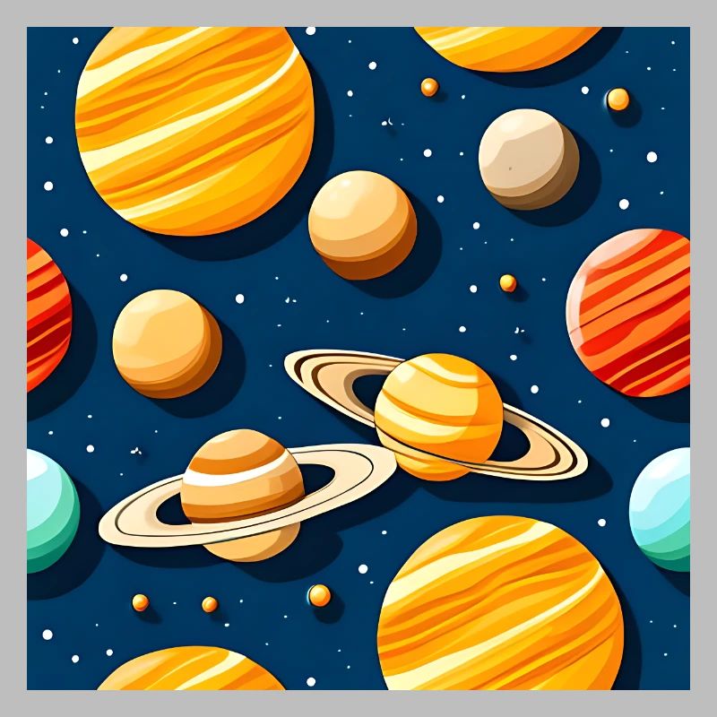 Freaky Solar System Pattern