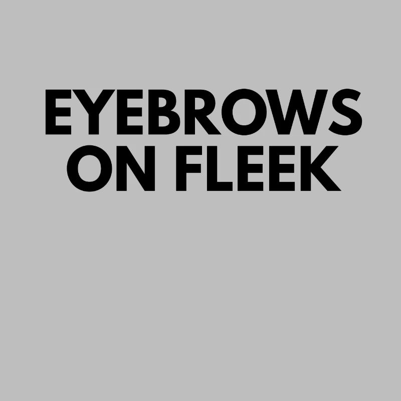 sourcils sur fleek