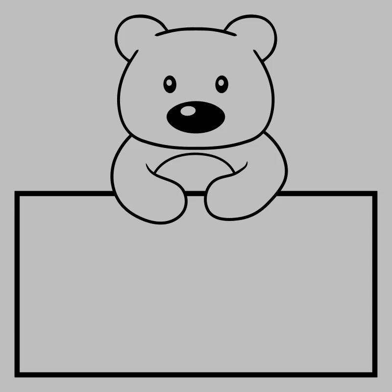 frame name shield text write teddy grizzly ba
