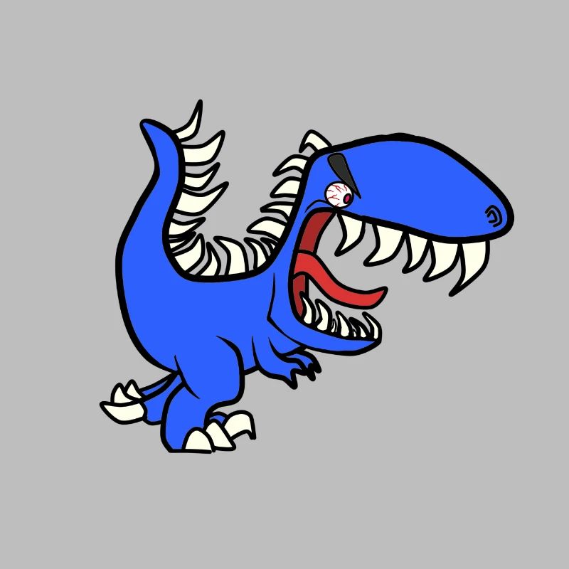 Dinosaurier Comicstyle