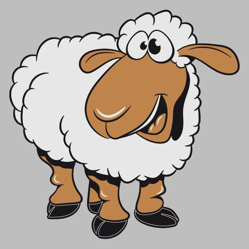Sheep willow eat silly grass herd sues