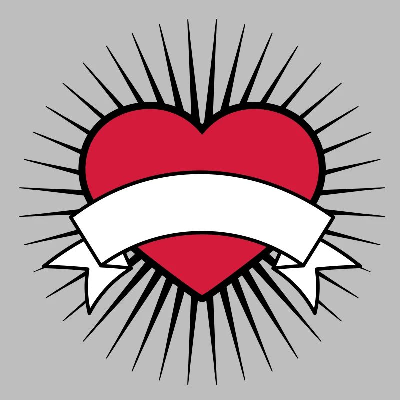 banner text field write name heart logo love ta