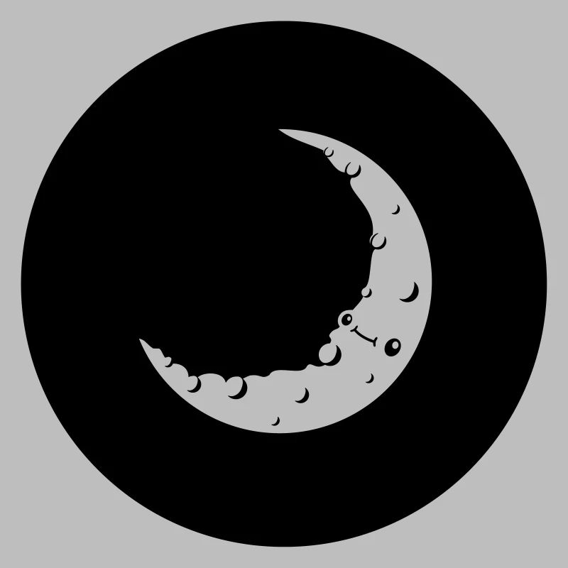Night Sickle Moon Face