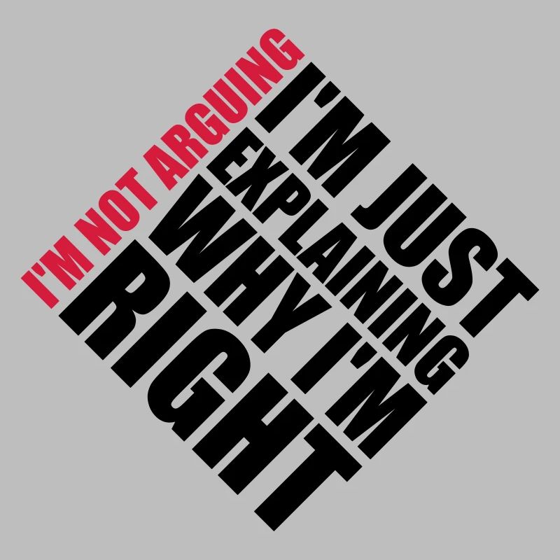 I m not arguing