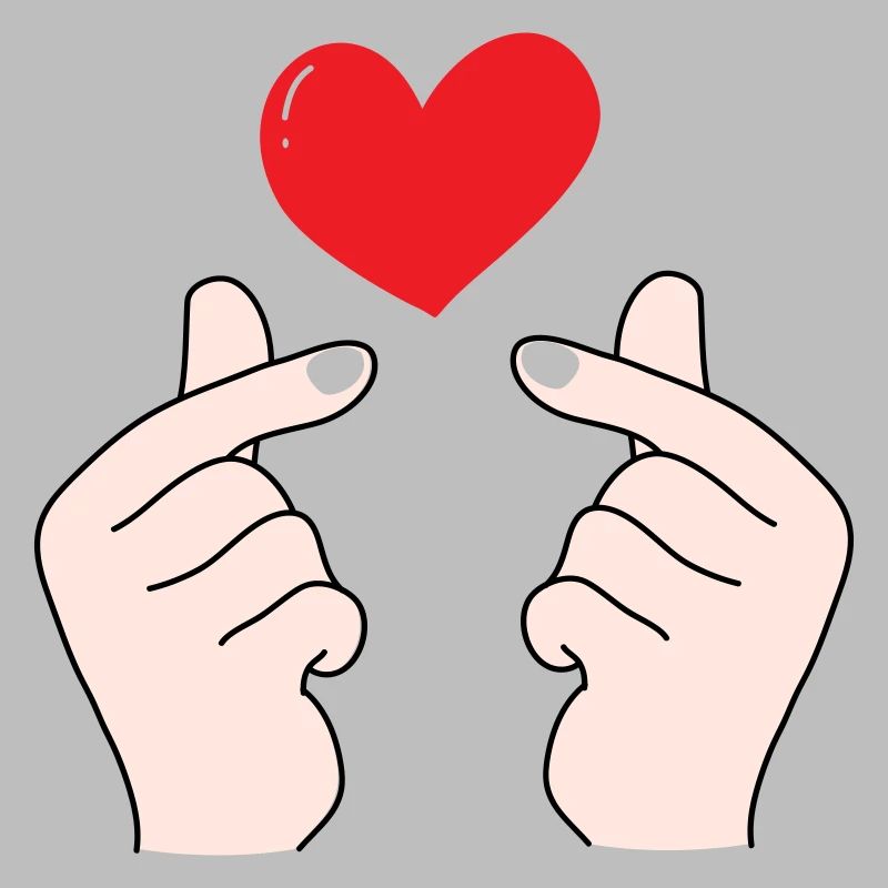 Finger hearts 5