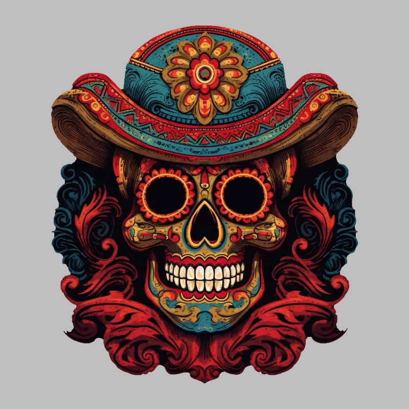 Cinco de Mayo Skull