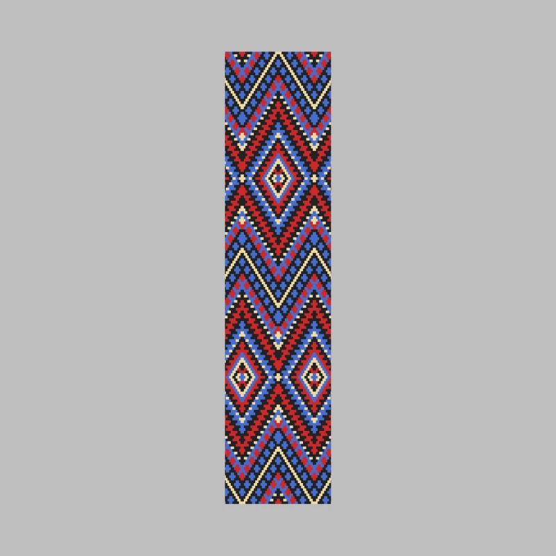 Monogram Letter I- geometric pattern