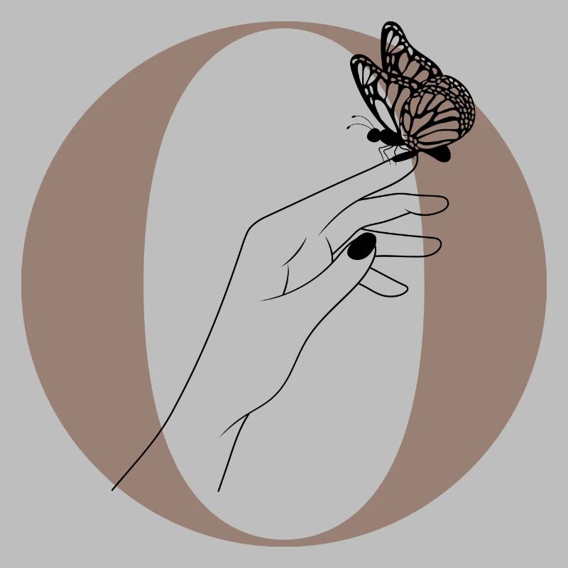letter o magic butterfly