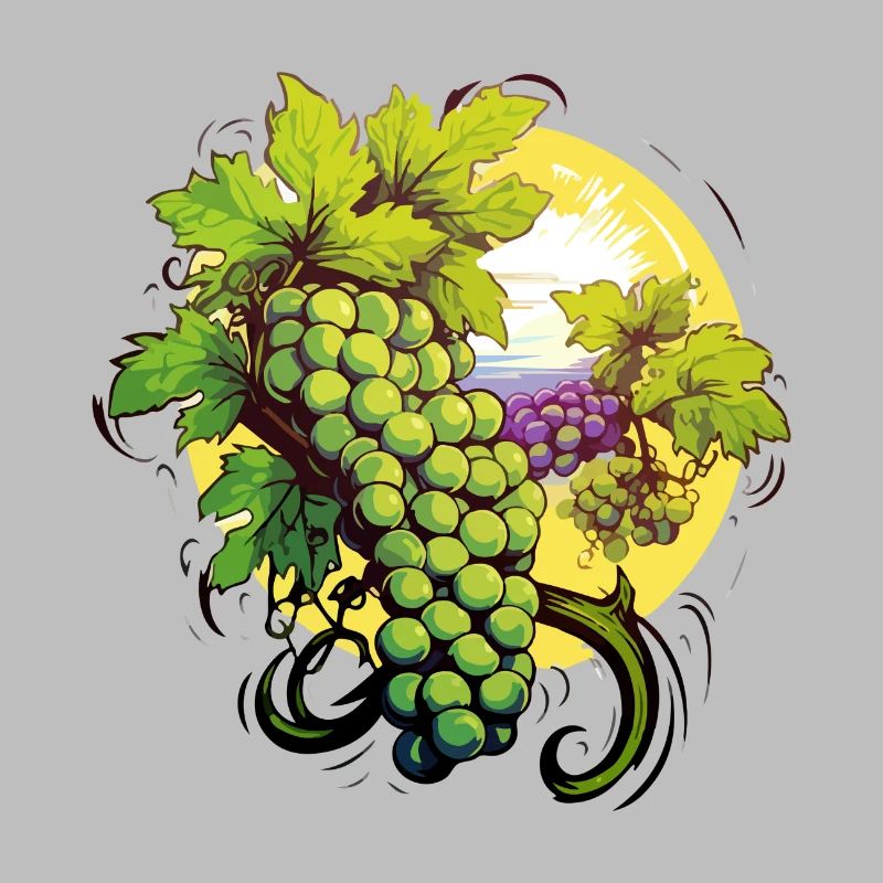 Grappoli d'uva e pagamento