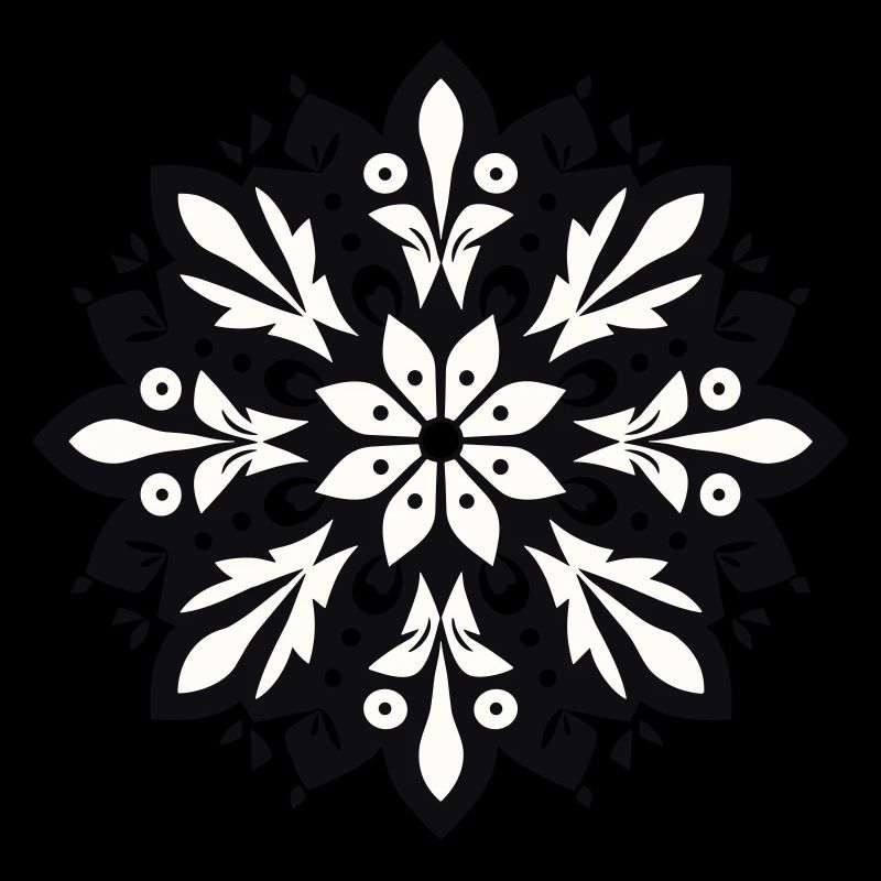 Snowflake pattern
