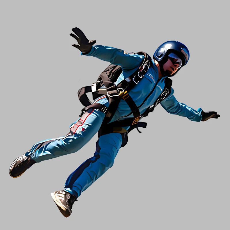 Skydiving is a unique experience