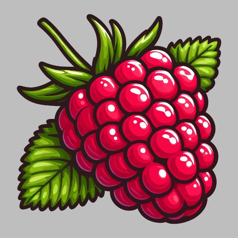 Large Leafy Raspberry