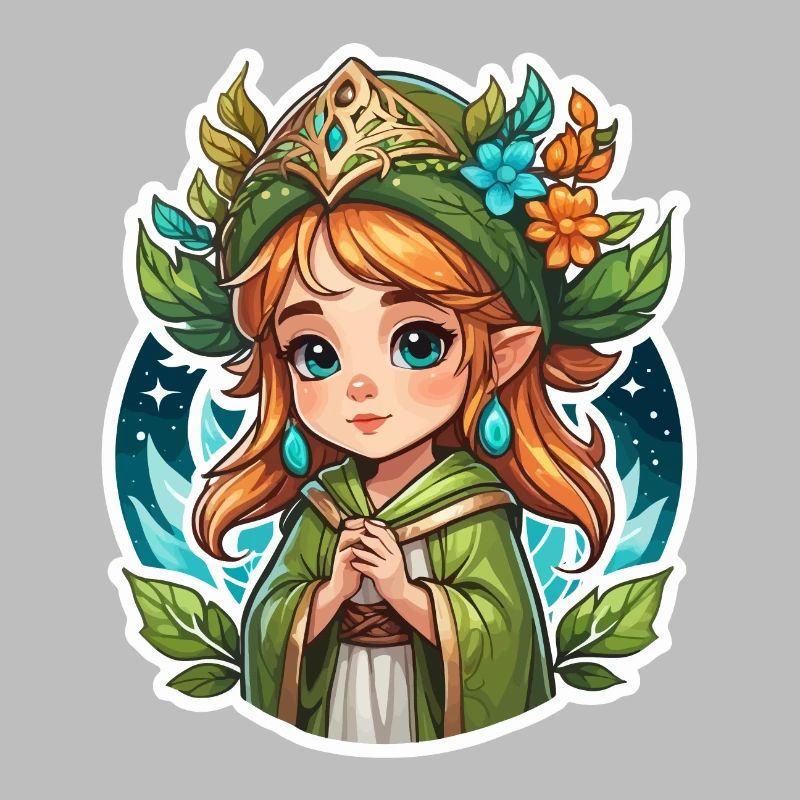 Druide Mignon Illustration