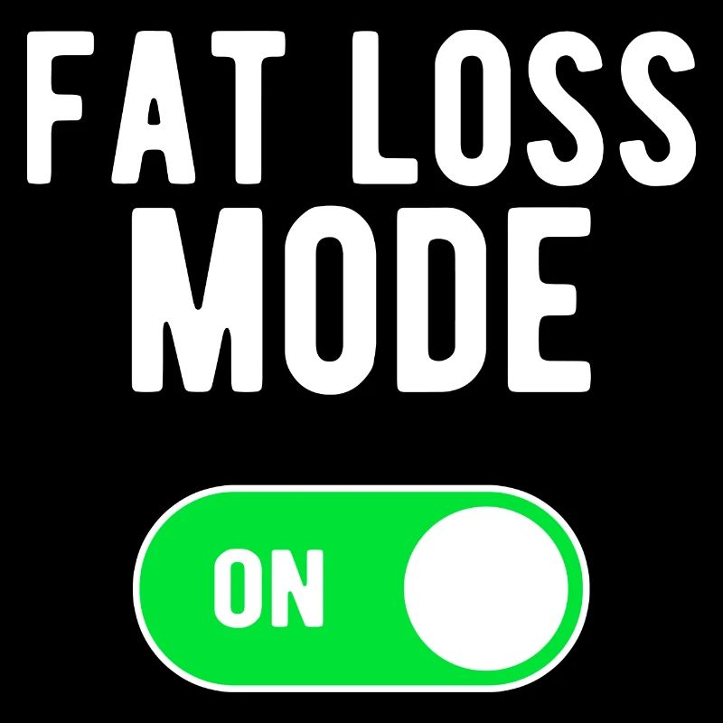 Fettabbau-Modus EIN Bodybuilding-Gewichte-Training