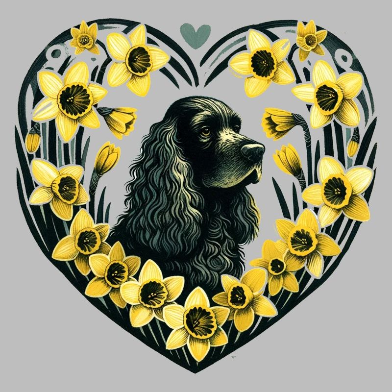 Schwarzer Cocker Spaniel