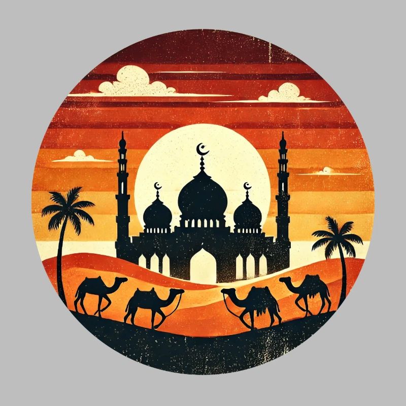 Marrakesh Mosque sunset