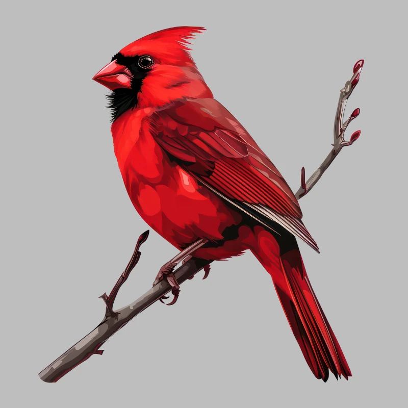 Red Cardinal Vogel