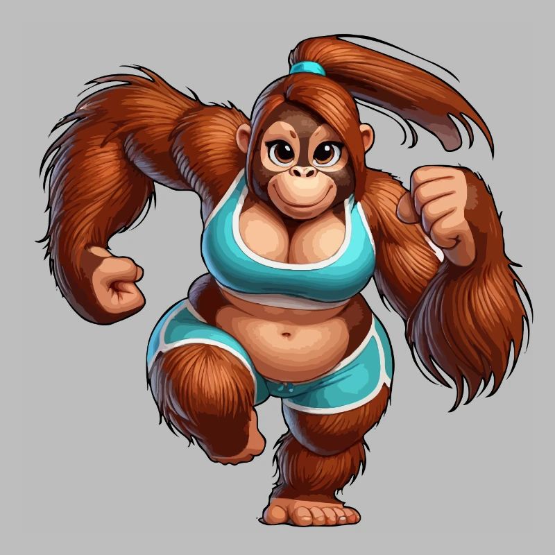 Orangutan runner