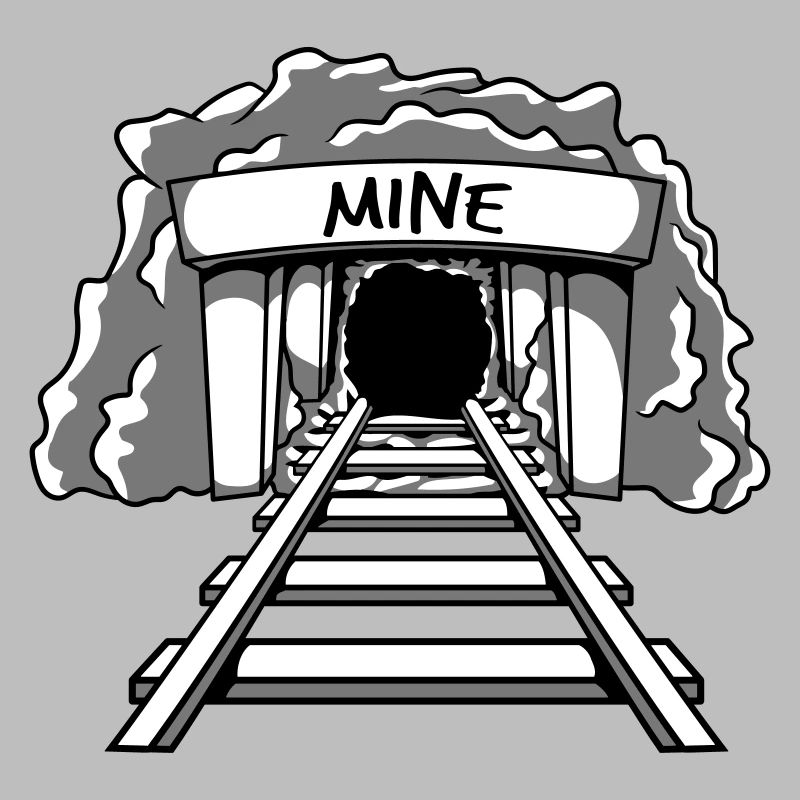 Bergbau Mine Eingang