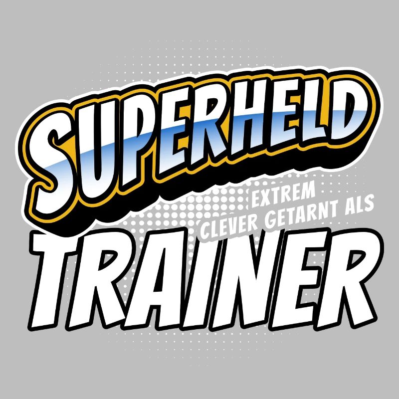 Superheld, clever getarnt als Trainer