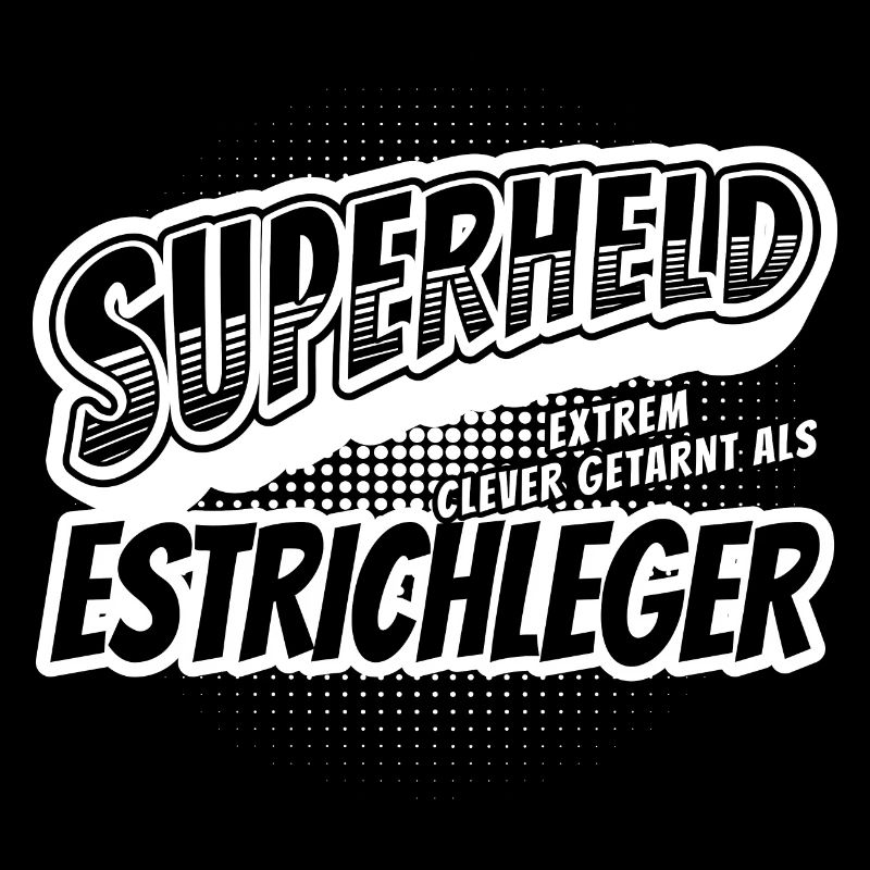 Superheld, clever getarnt als Estrichleger