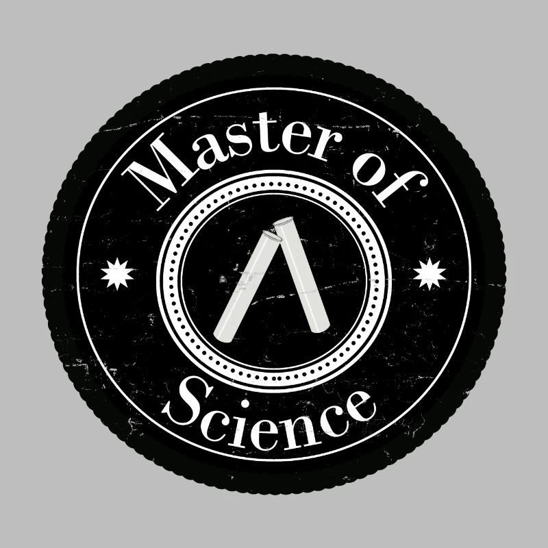 Patch du logo Master of Science
