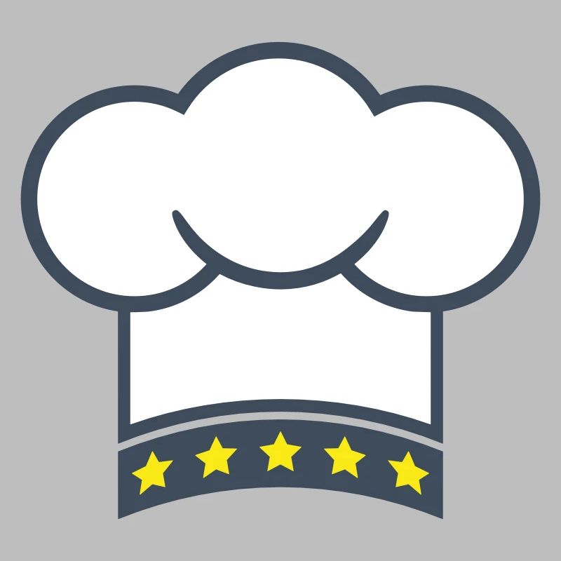 5 Star Chef's Hat Kitchen Master Chef Cool
