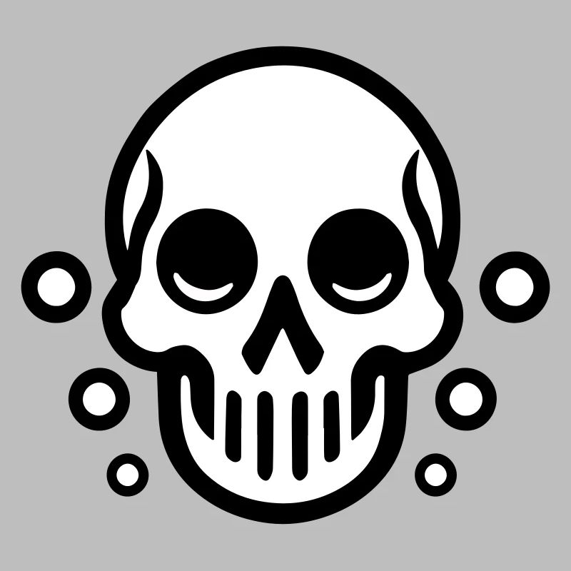 Bubble Skull - Comic Design