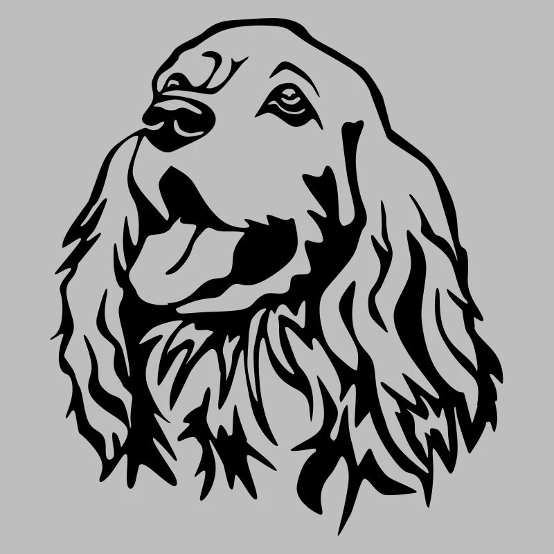 Tête de Cocker Spaniel