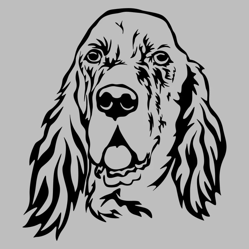 Englischer Setter Kopf