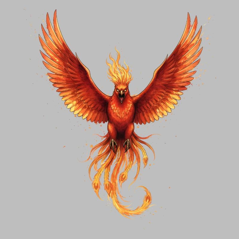 Fire Phoenix Flame Flight