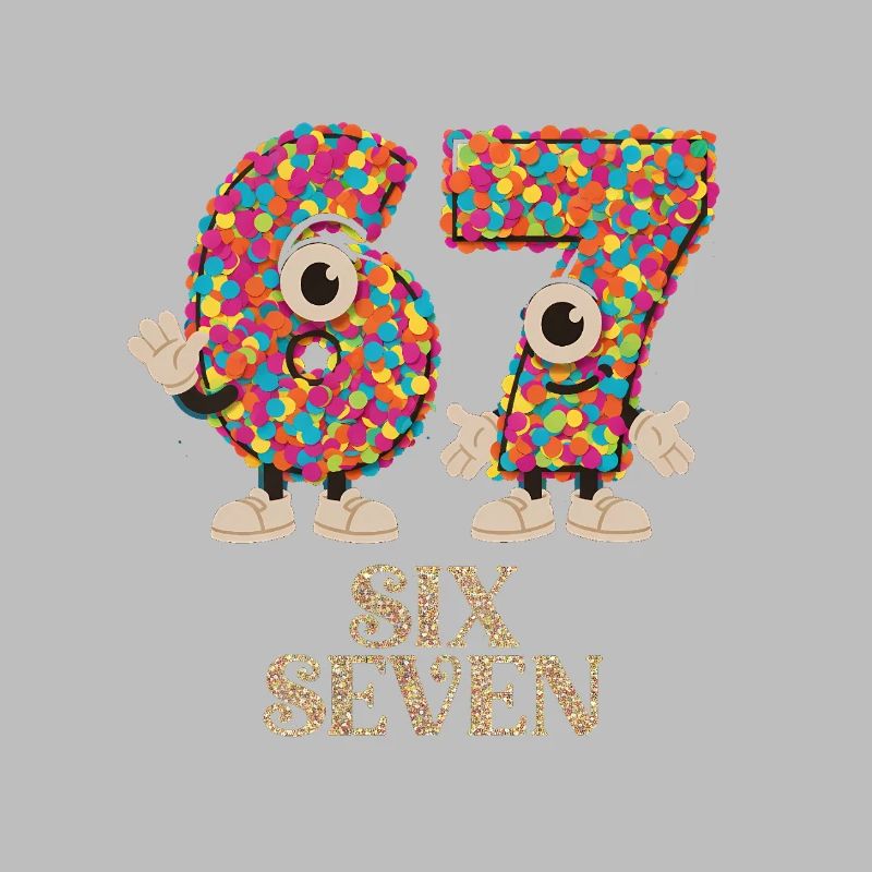6 7 Meme Costume Replacement Carnival Gift
