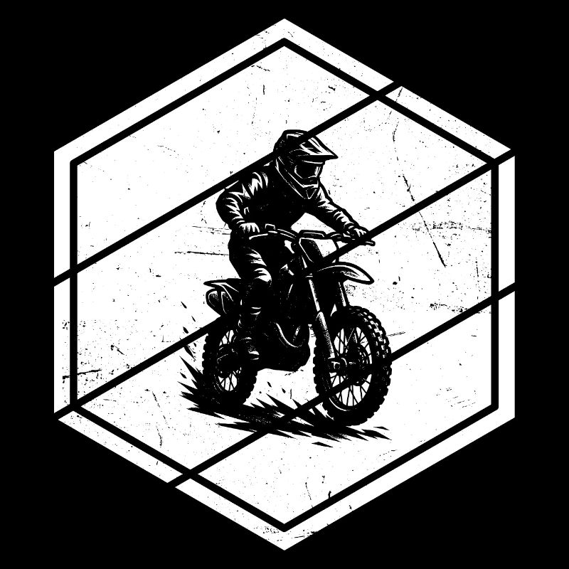 Conception compacte du motocross