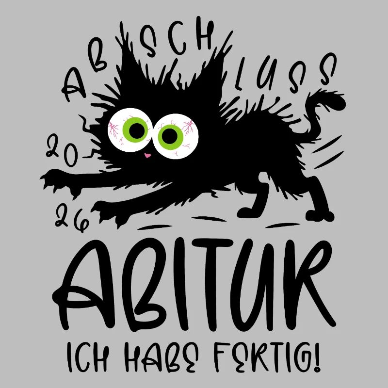Abitur 2026 I'm done cat