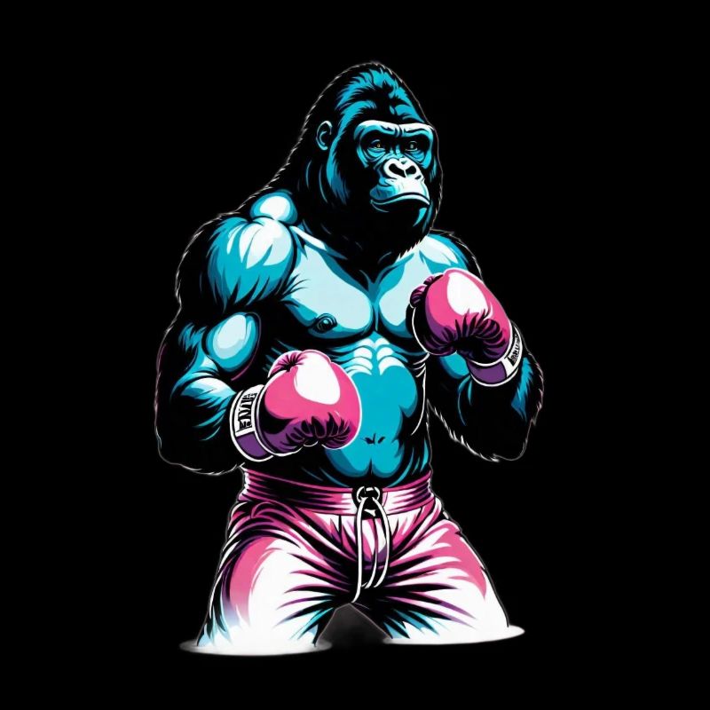 Boxe Boxeur Gorille