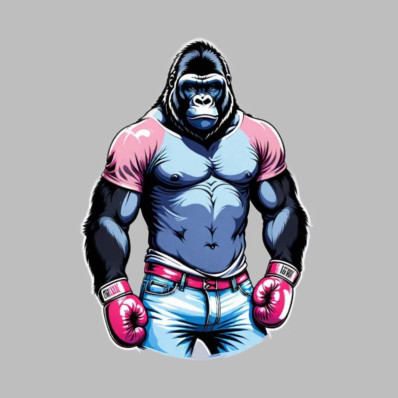 Boxe Boxeur Gorille