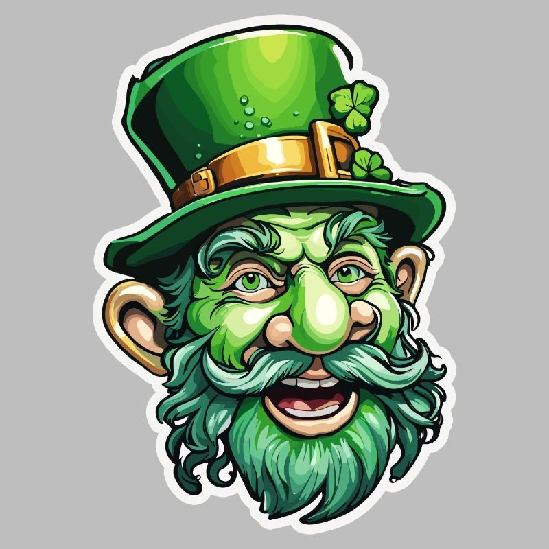 Leprechaun / Leprechaun / Vert / Gingembre / Irlande