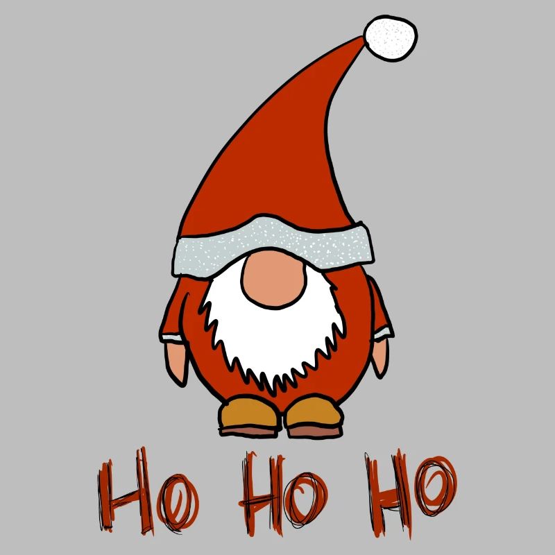 Weihnachtsmann Klein Dick hohoho