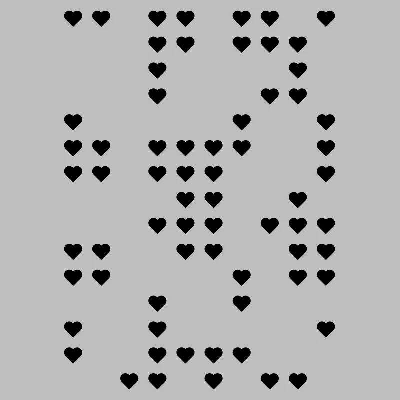Heart Puzzle Snow Gift