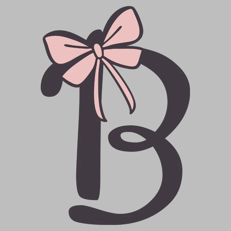Ruban lettre initiale B