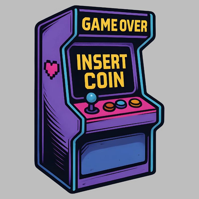 Insert Coin – Retro Arcade Vibes