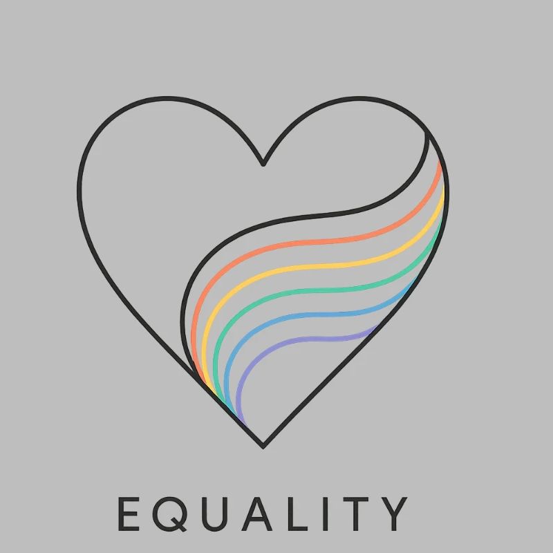 Pride Rainbow Love Equality Diversity Queer