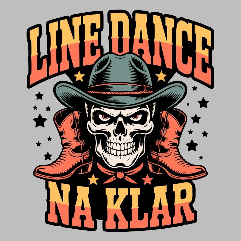 Line Dance Skull Rodeo