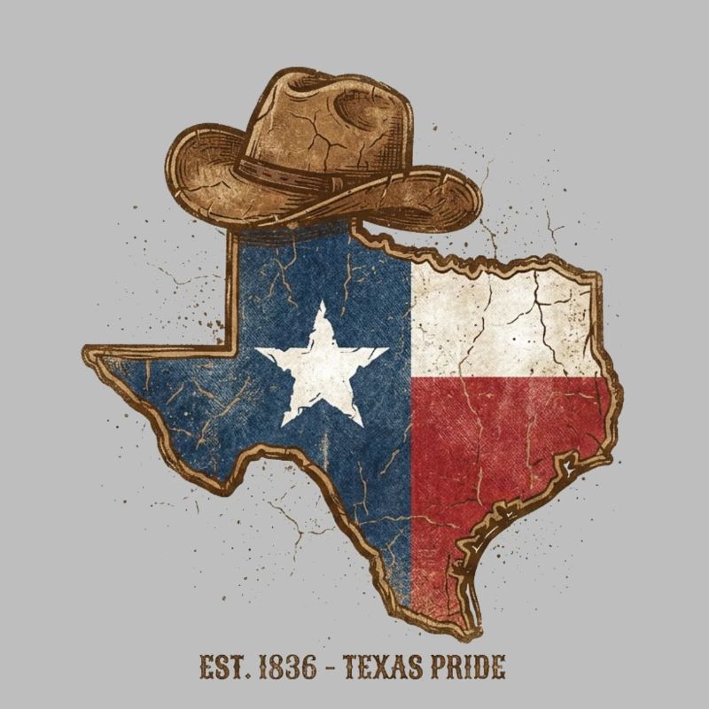 Texas Pride mit Cowboy-Hut