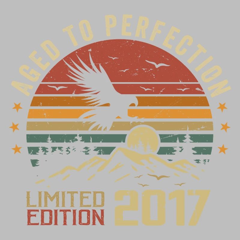 Vintage 2017 Edition Limitée 2017 Retro 2017